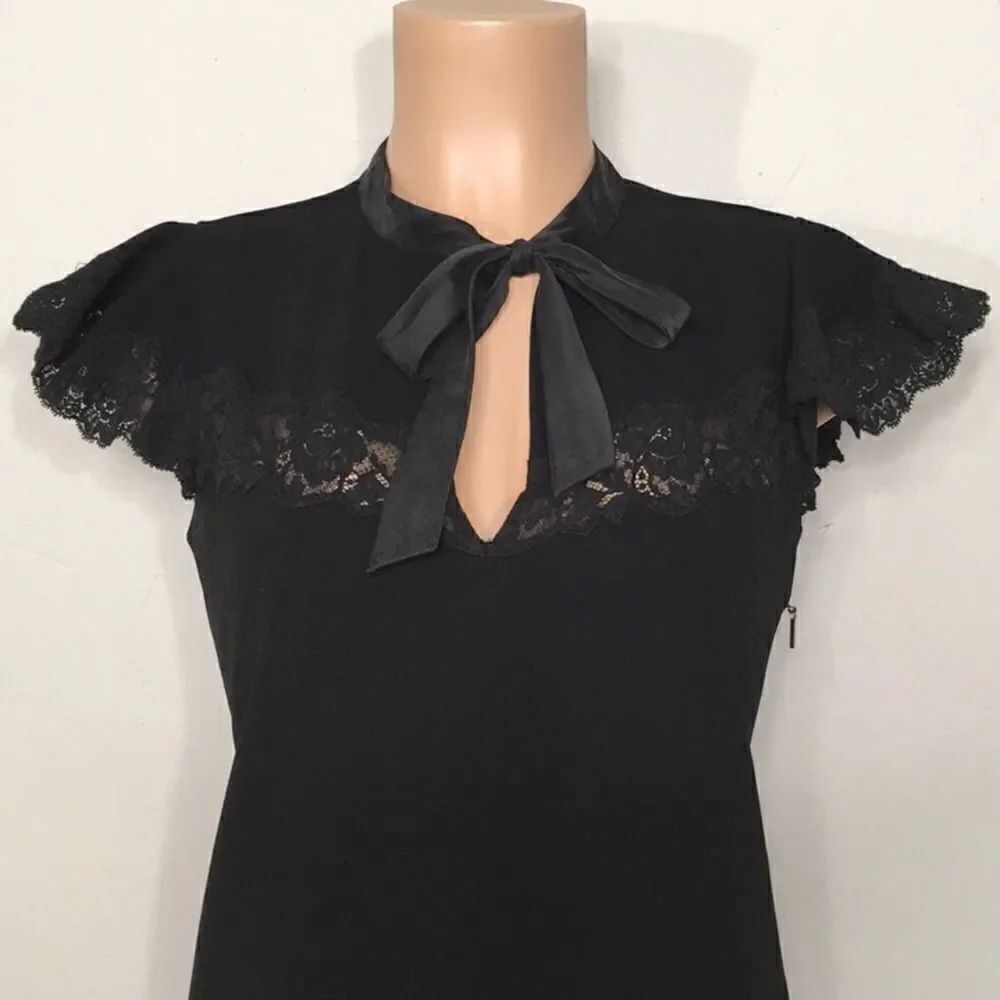 Rebecca Taylor black dress. New - Picture 8 of 15